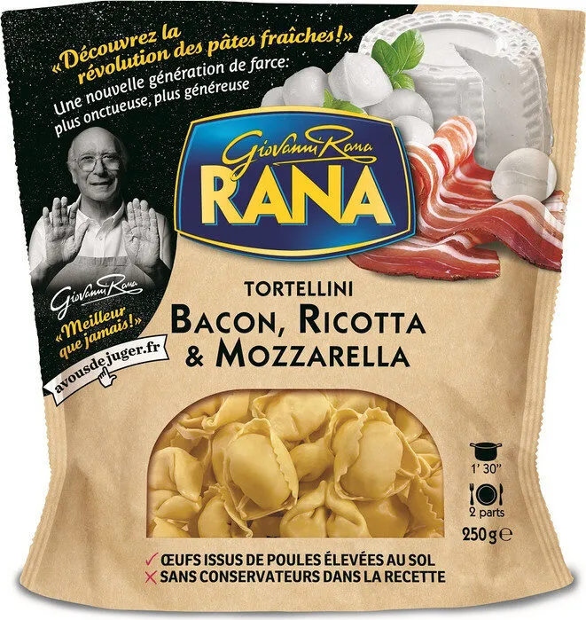 Tortellini Bacon, Ricotta & Mozzarella
