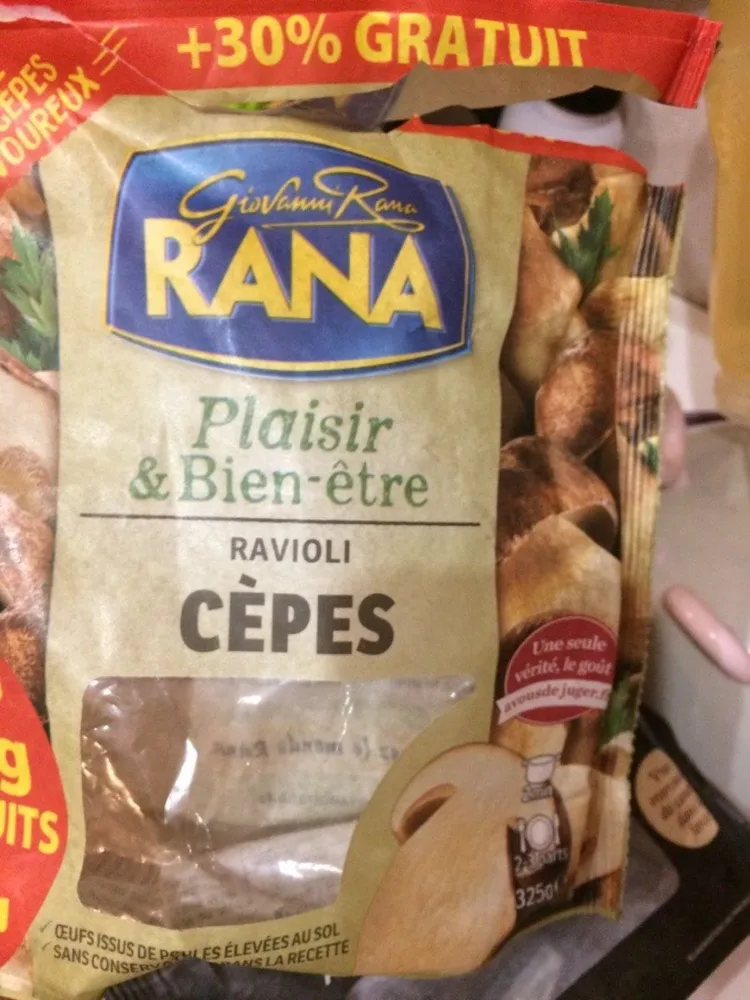 Ravioli cepes