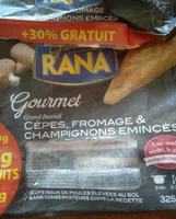 Grand Ravioli Cèpes, Fromage & Champignon Emincés