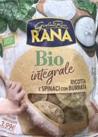 Rana bio integrale ricotta e spinaci con burrata