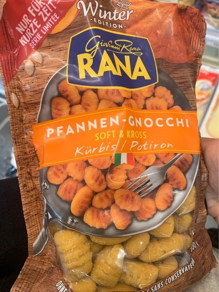 Gnocchi a poeler courge