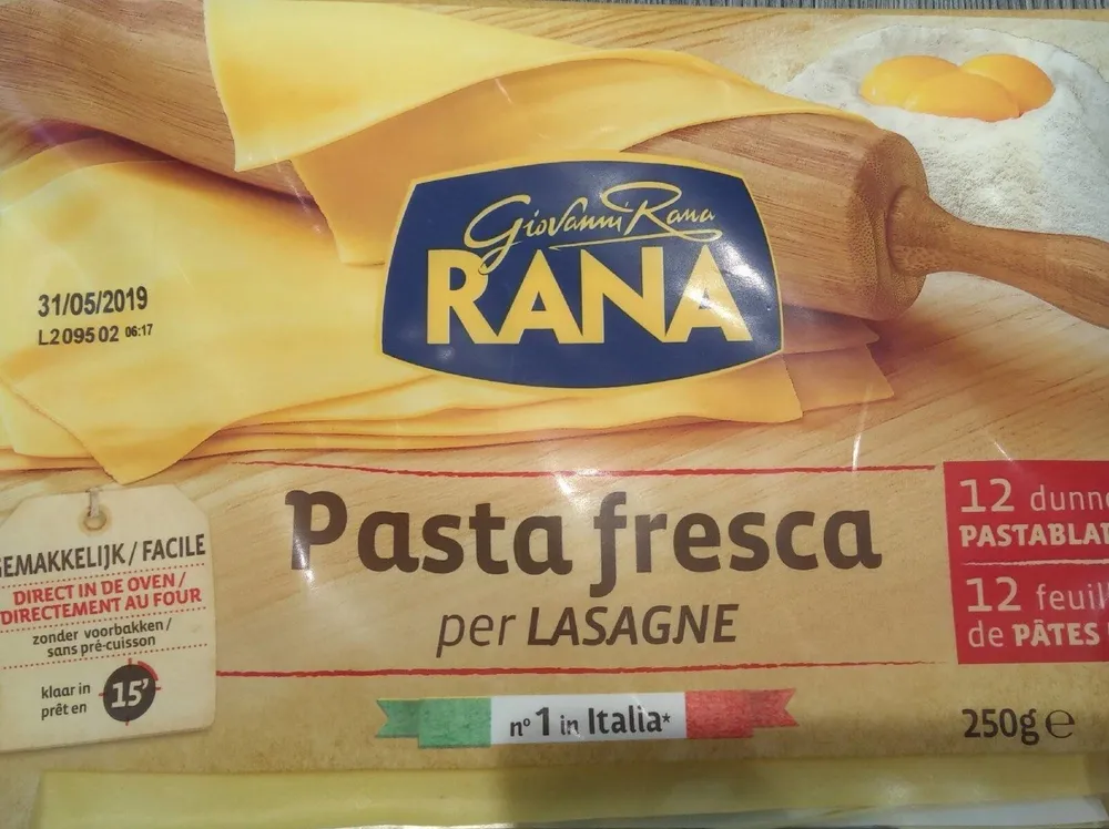 Pasta fresca per lasagne