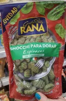 Gnocchi para dorar espinacas
