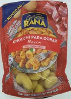 Gnocchi para dorar bacon