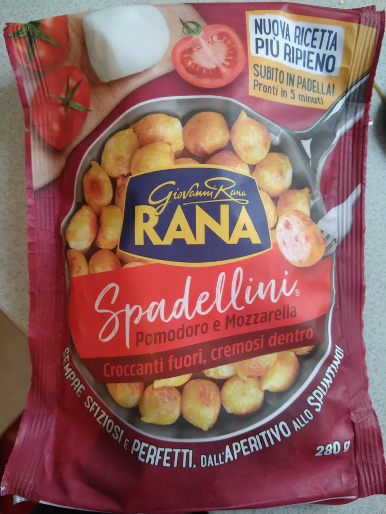 Spadellini pomodoro e mozzarella