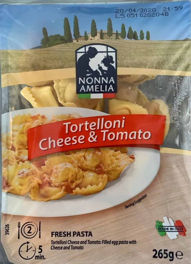 Tortelloni cheese & tomazo
