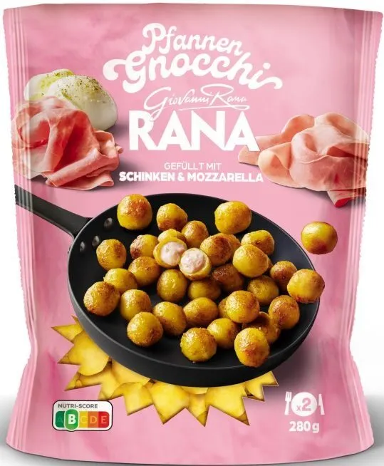 Pfannen-Gnocchi gefüllt - Schinken & Mozzarella