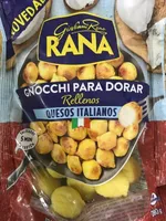 Gnocchi para dorar rellenos