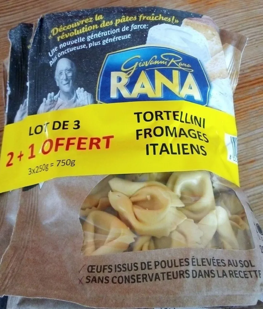 Tortellini fromages italiens
