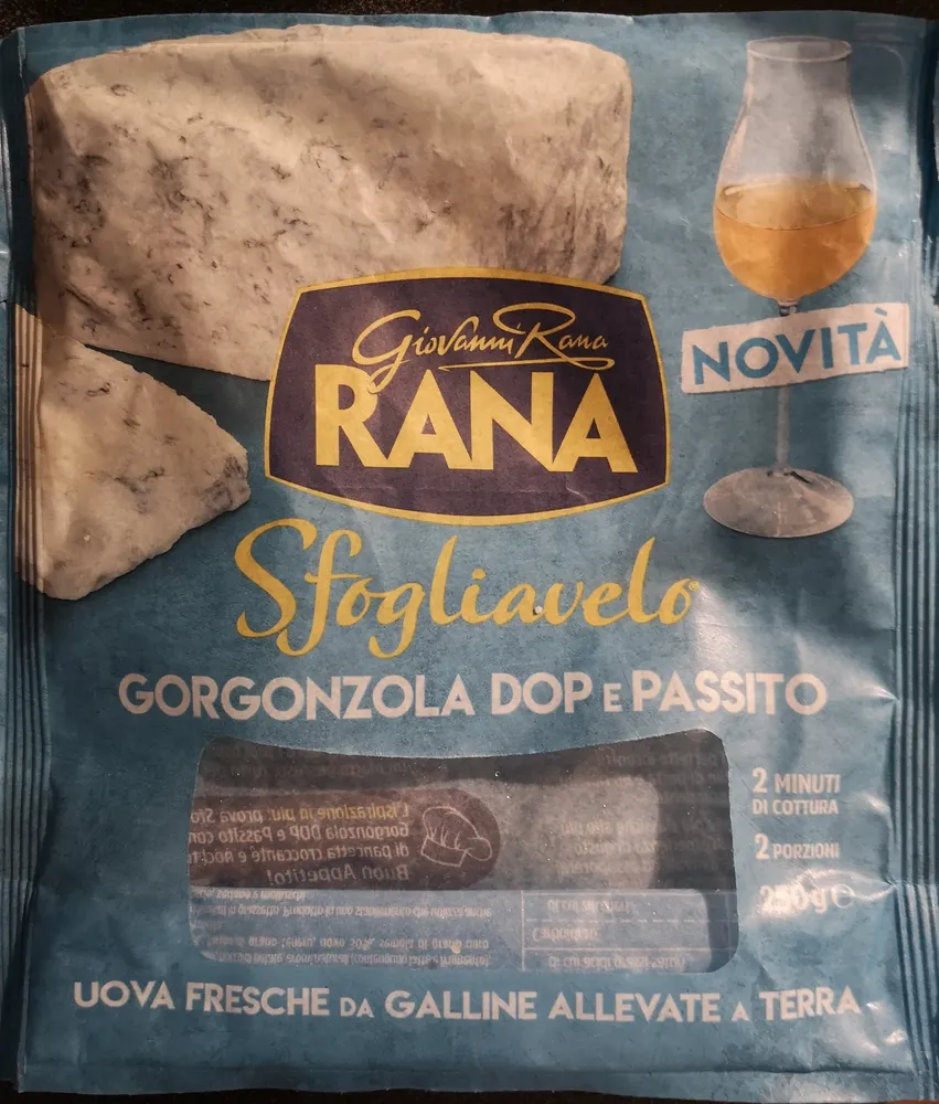 Sfogliavelo Gorgonzola DOP e passito