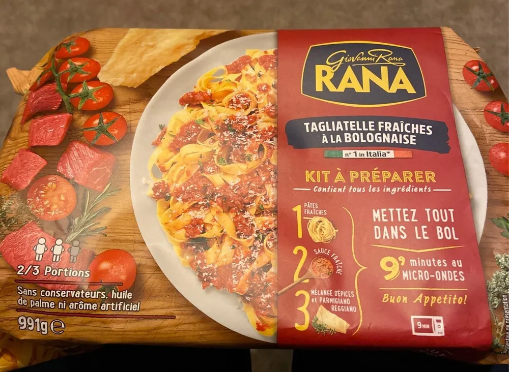 tagliatelle fraiches a la bolognaise