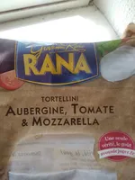 Tortellini Aubergine tomate et mozzarella