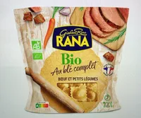 Ravioli Bio au Blé Complet Boeuf et Petits Légumes
