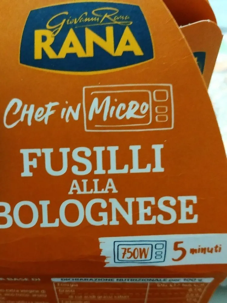 Fusilli alla bolognese