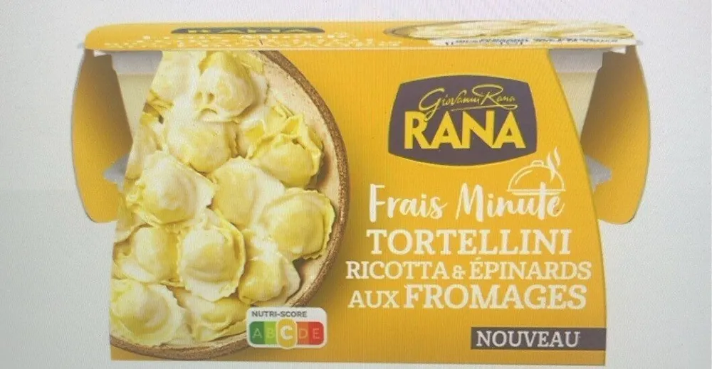 Fruit Minute - Tortellini ricotta & épinards aux fromages
