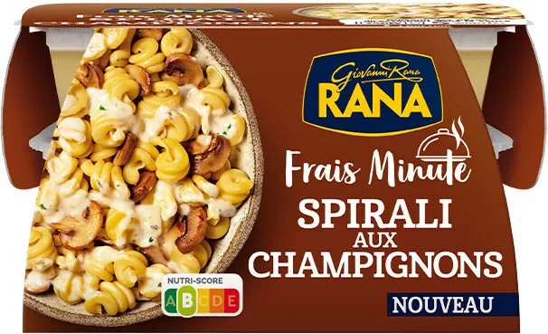 Spirali aux champignons