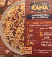 Tagliolini frescos con setas