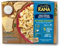 Fusilli frescos quesos italianos