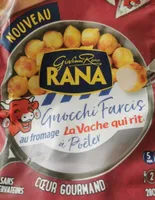 Gnocchi farcis au fromage La Vache qui rit à poêler