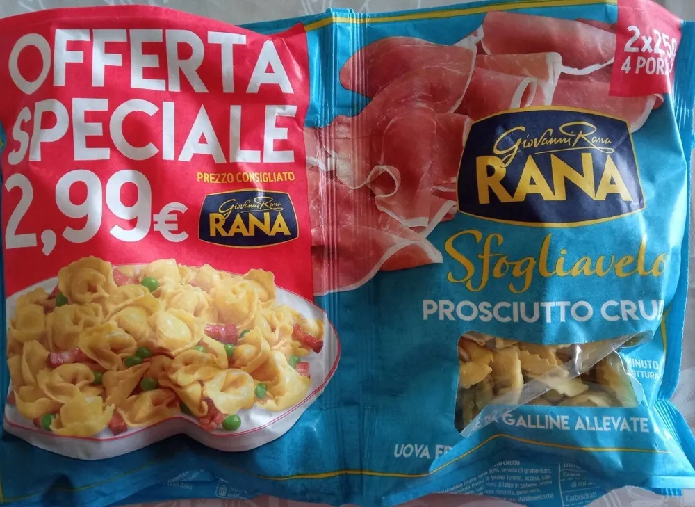 Sfogliavelo prosciutto crudo