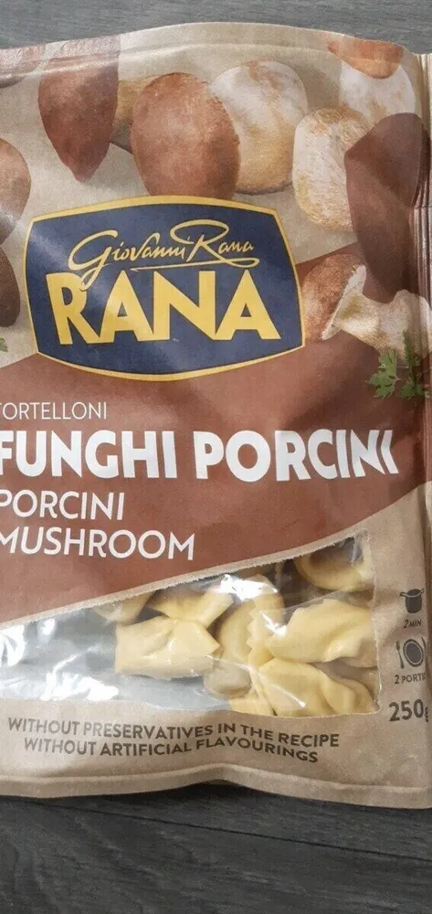 Ravioli with Mushrooms