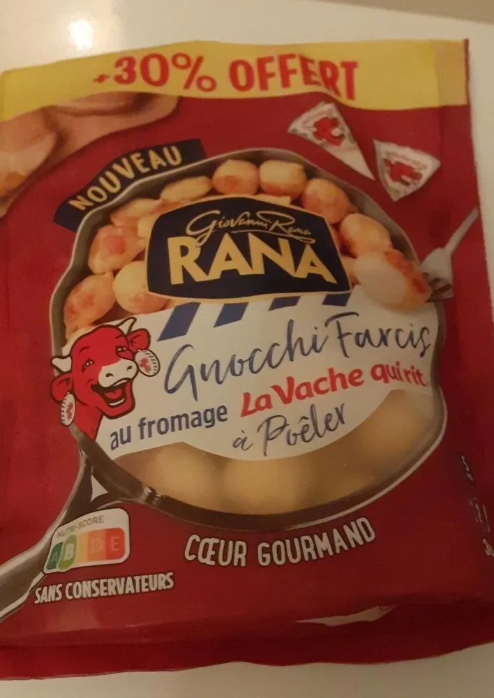 Gnocchi farcis vache qui rit