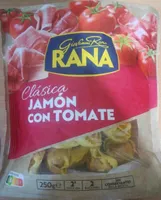 Clásica de jamón con tomate