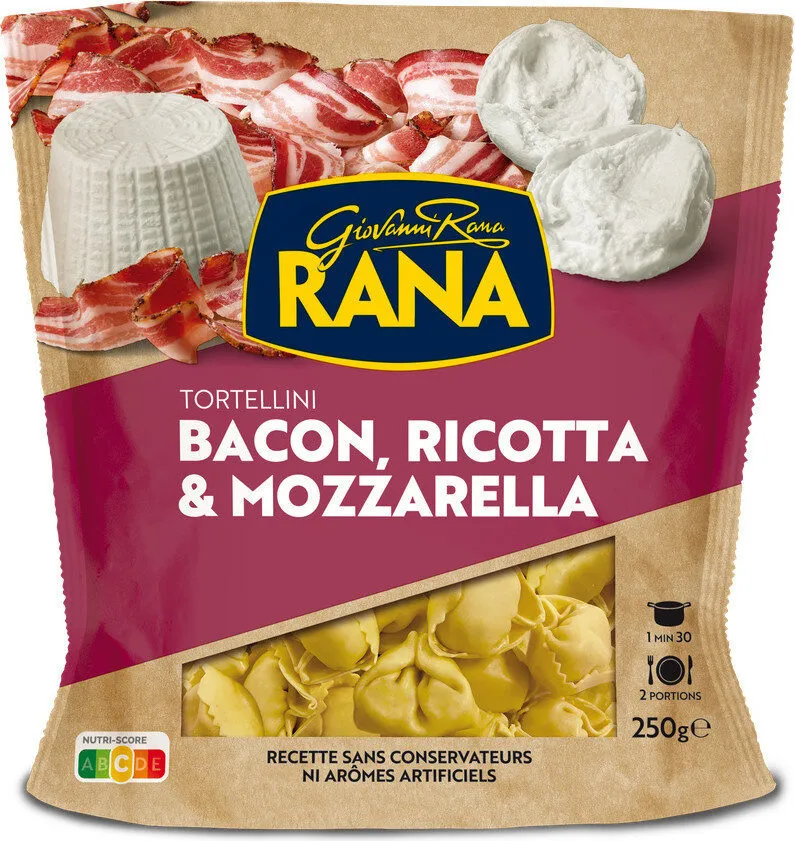 TORTELLINI BACON RICOTTA & MOZZARELLA
