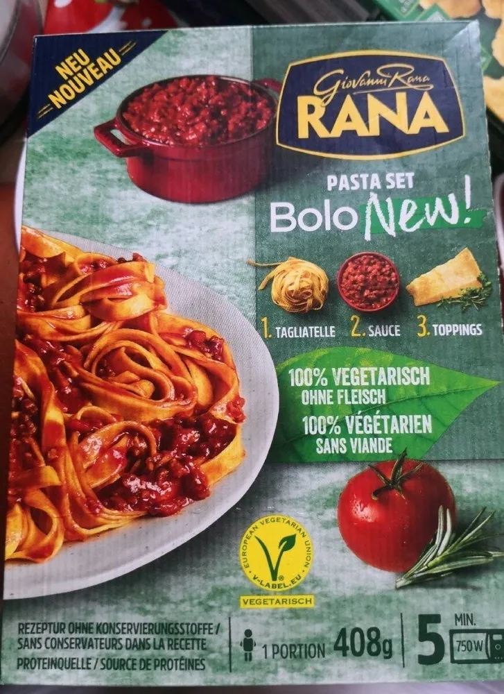 Pasta set vegetarisch