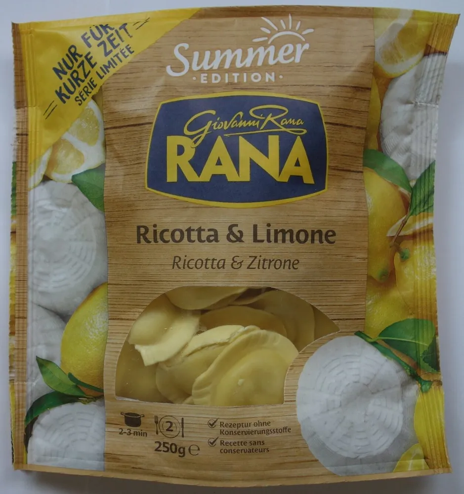 Rana Ricotta & Limone