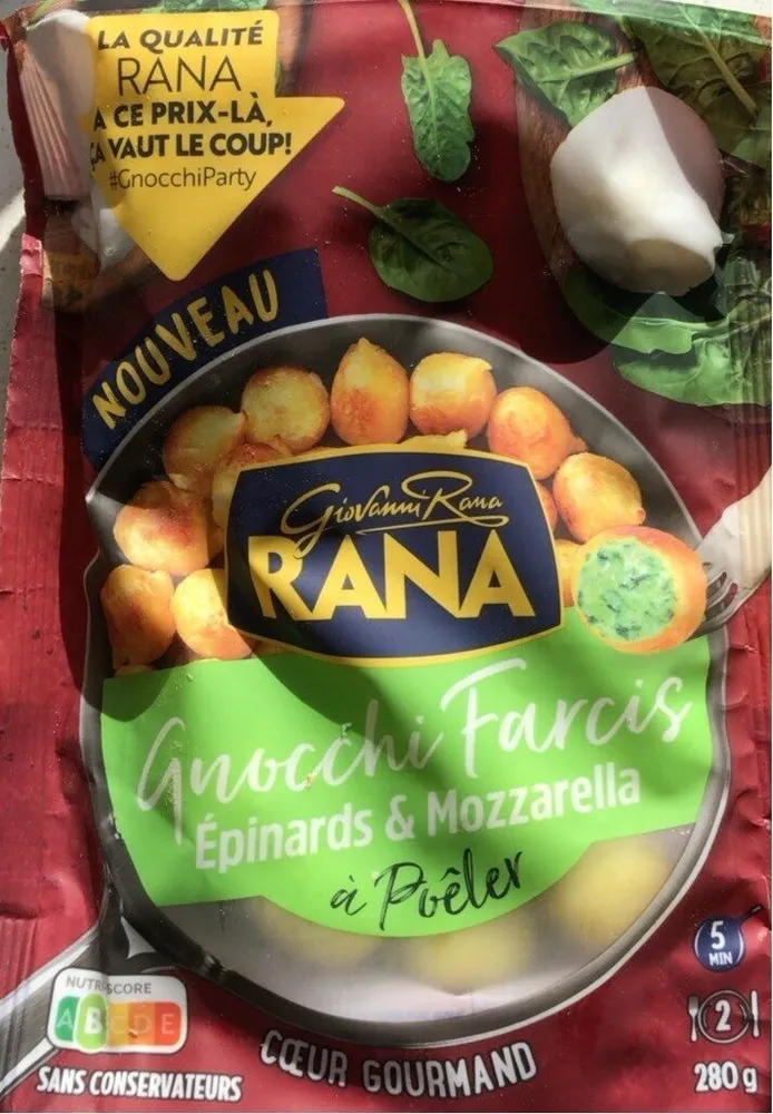 Gnocchi Farcis Éminards Mozzarella à Poêler