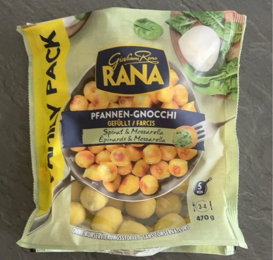 Pfannen-Gnocchi Spinat & Mozzarella