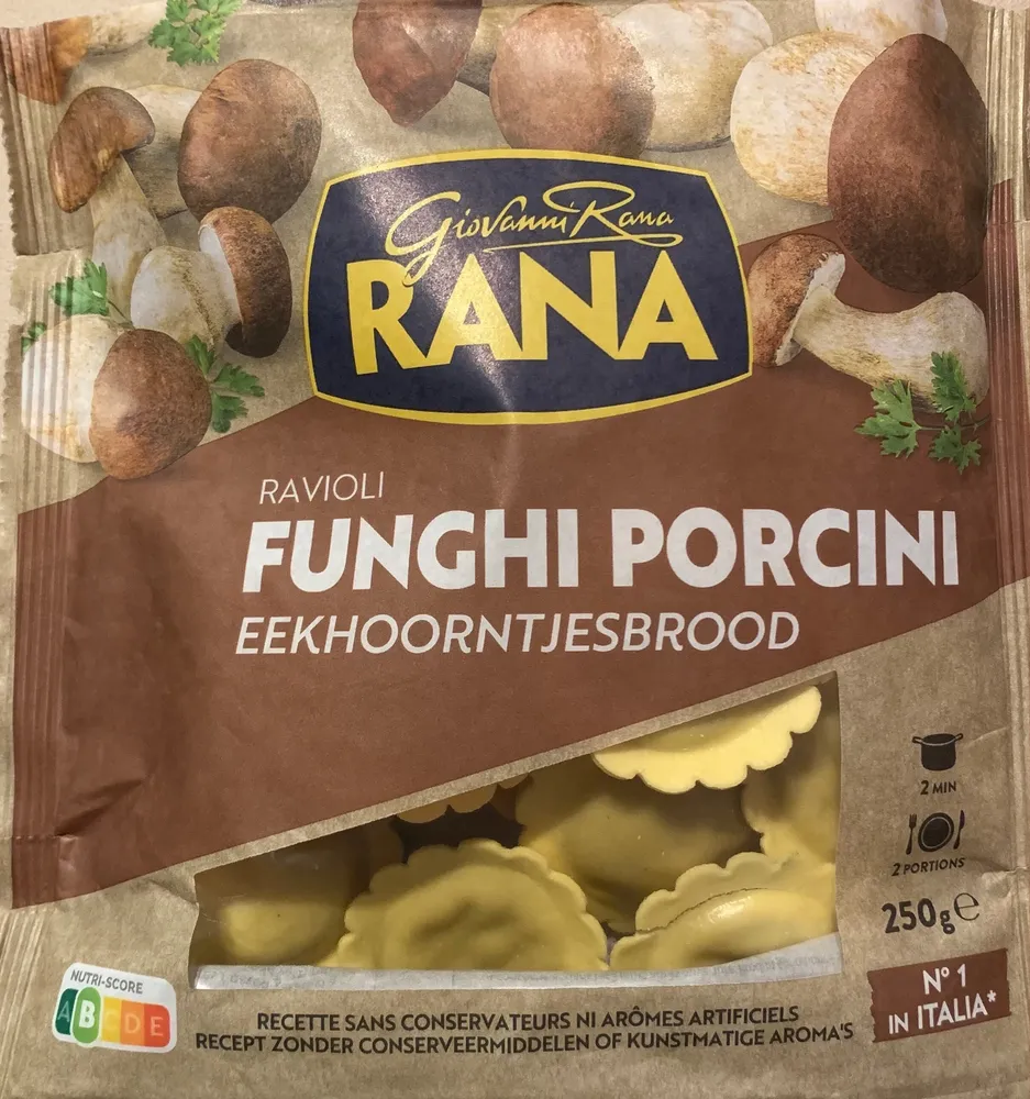 Rana funghi porcini