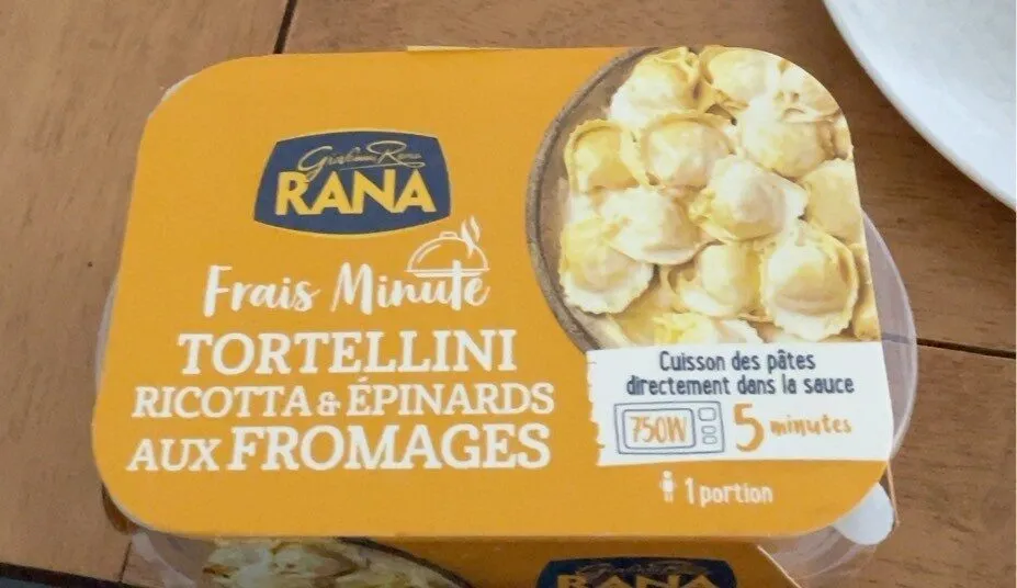Tortellini ricotta et epinards aux fromages