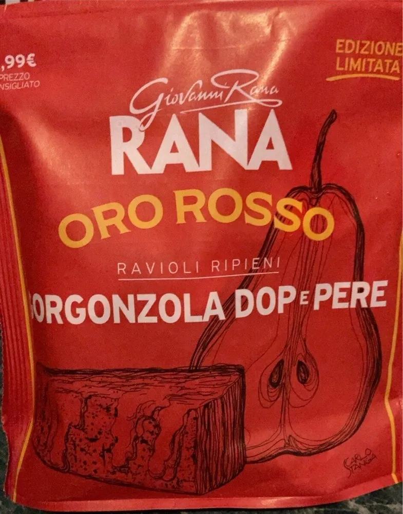 Oro Rosso Gorgonzola dop e pere