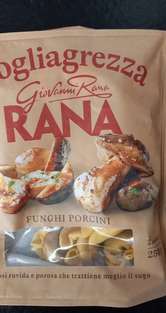 Ravioli rana Funghi porcini