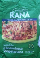 Tagliatelle à Bolonhesa Vegetariana