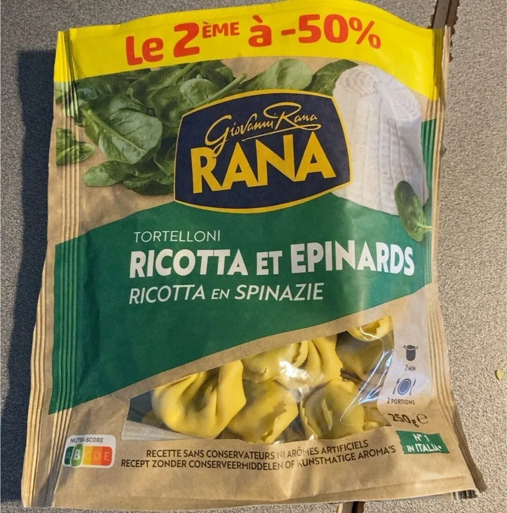 Ricotta et epinards