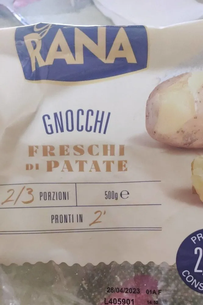 Gnocchi freschi di patate