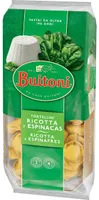 Pasta fresca tortellini relleno de ricotta y espinacas