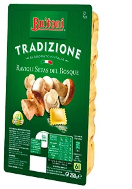 Ravioli setas del bosque