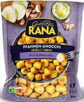 Pfannen-Gnocchi gefüllt Aioli & Mozzarella