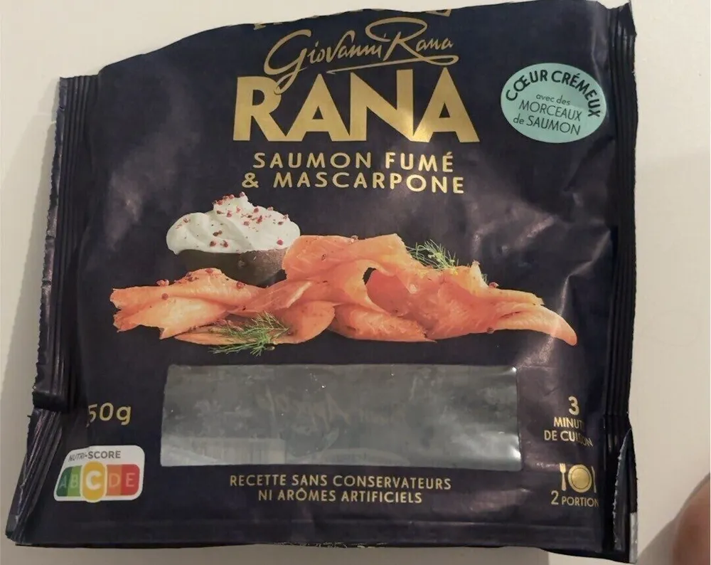 Ravioli Saumon Fumé & Mascarpone