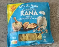 Rana pesto aubergines & amandes
