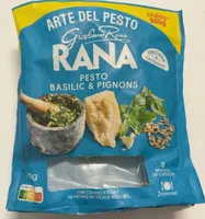 Raviolis pesto basilic et pignons