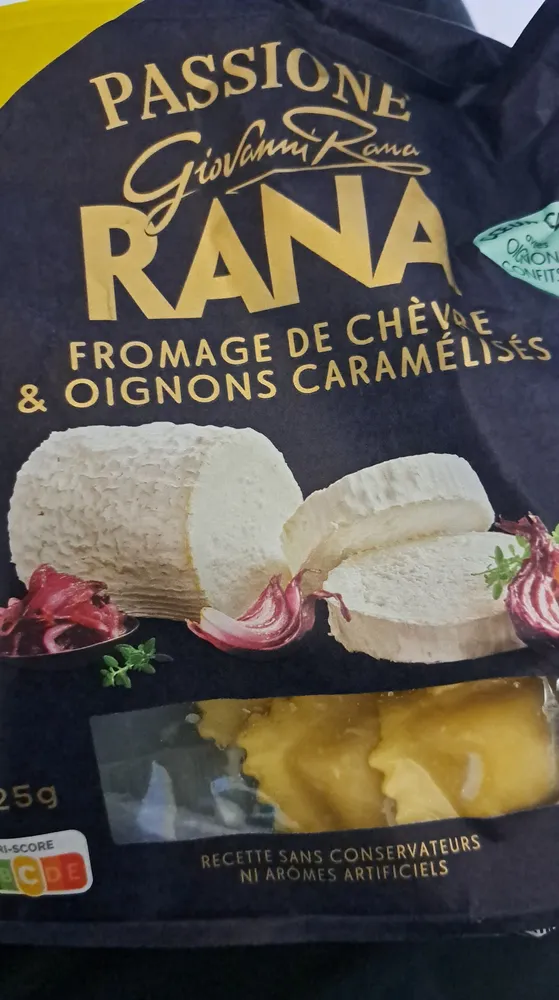 Rana - FROMAGE DE CHÈVRE & OIGNONS CARAMÉLISÉS