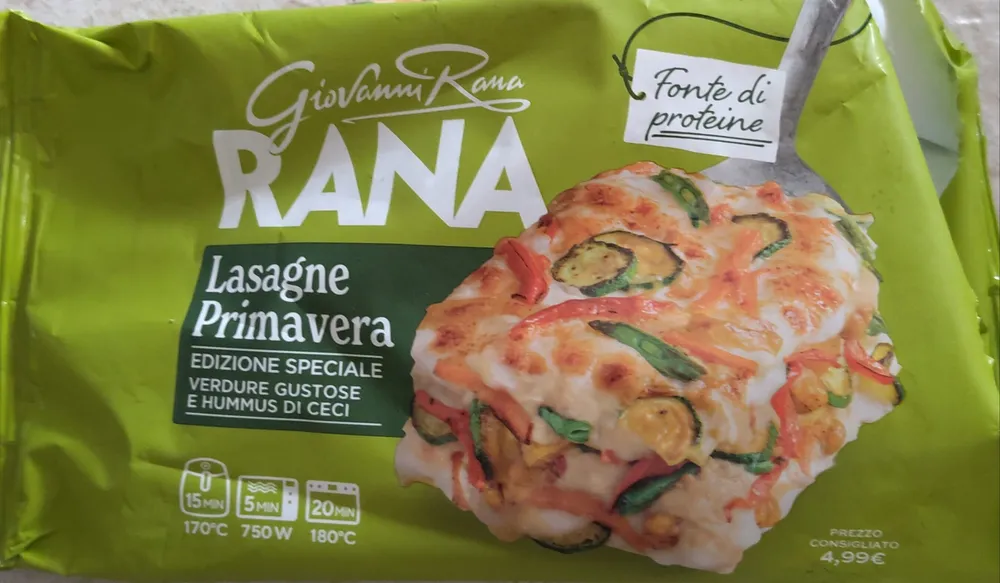 Lasagne primavera