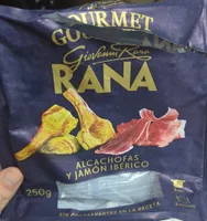 alcachofas y jamón ibérico rana