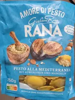 Pesto mit Auberginen un Mandeln