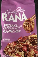 Teriyaki Style Noodles mit Hühnchen